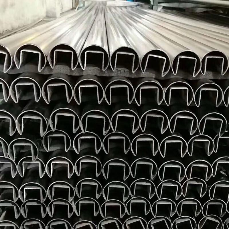 2 inch single slotted stainless steel pipe tube